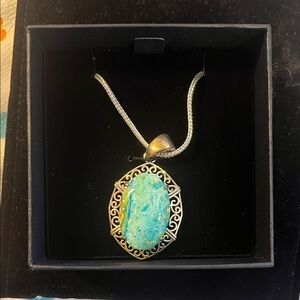 Stauer 925 Silver pendant and chain